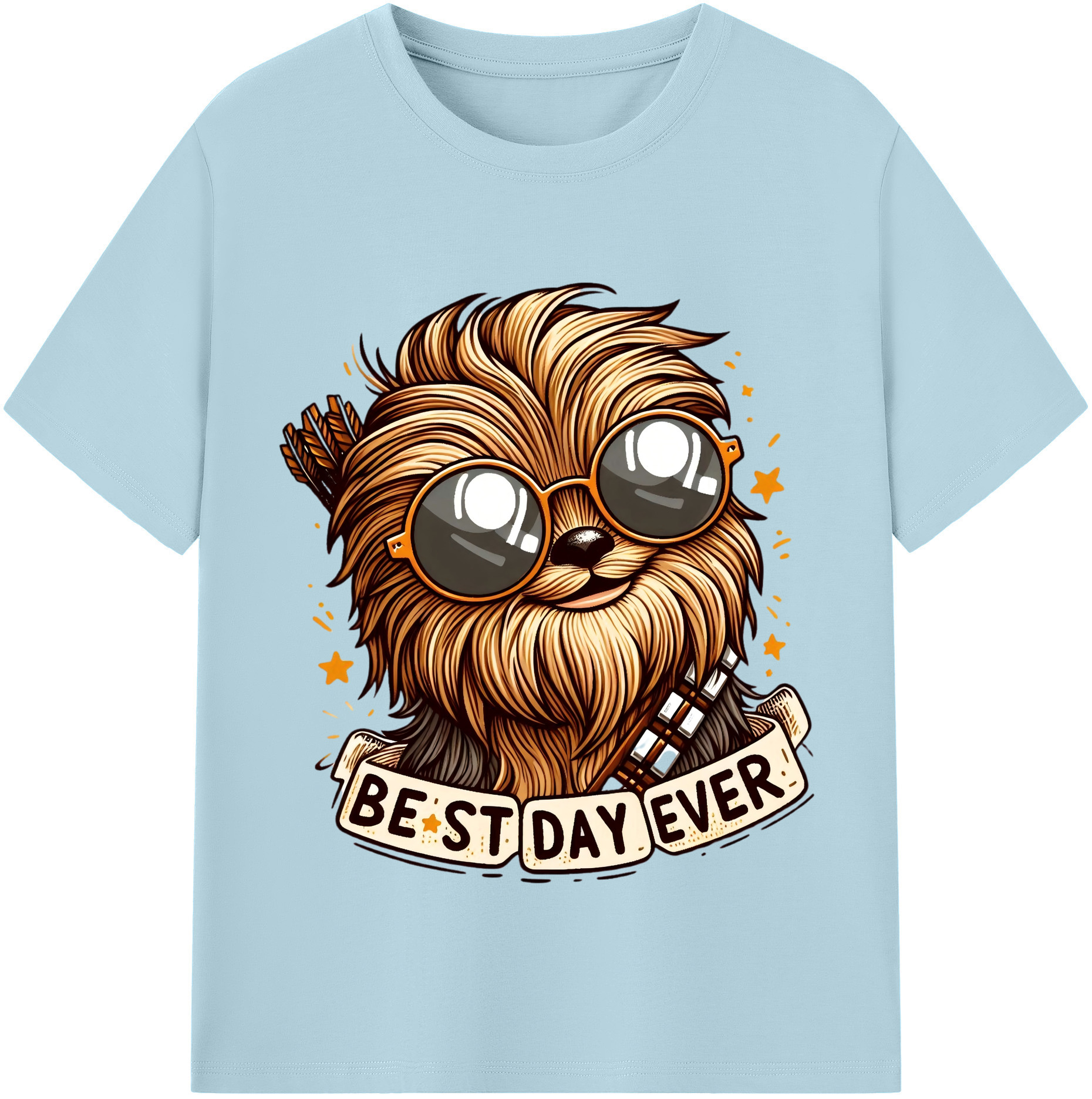 （画像用） スター・ウォーズ Star Wars 綿100％半袖Tシャツ（フロントプリント）